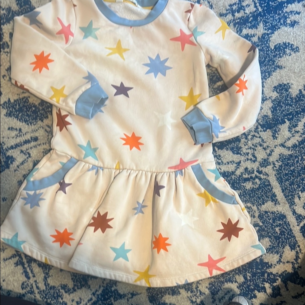 Starry-patterned Mini Boden Dress